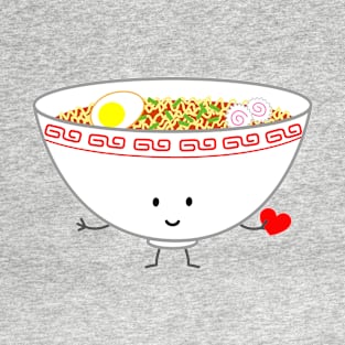 Ramen-tic | queenie's cards T-Shirt